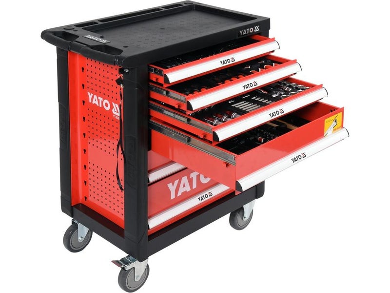 Yato Cabinet 6 Drawers with Tools 185 pcs YT-55307 - Image 1